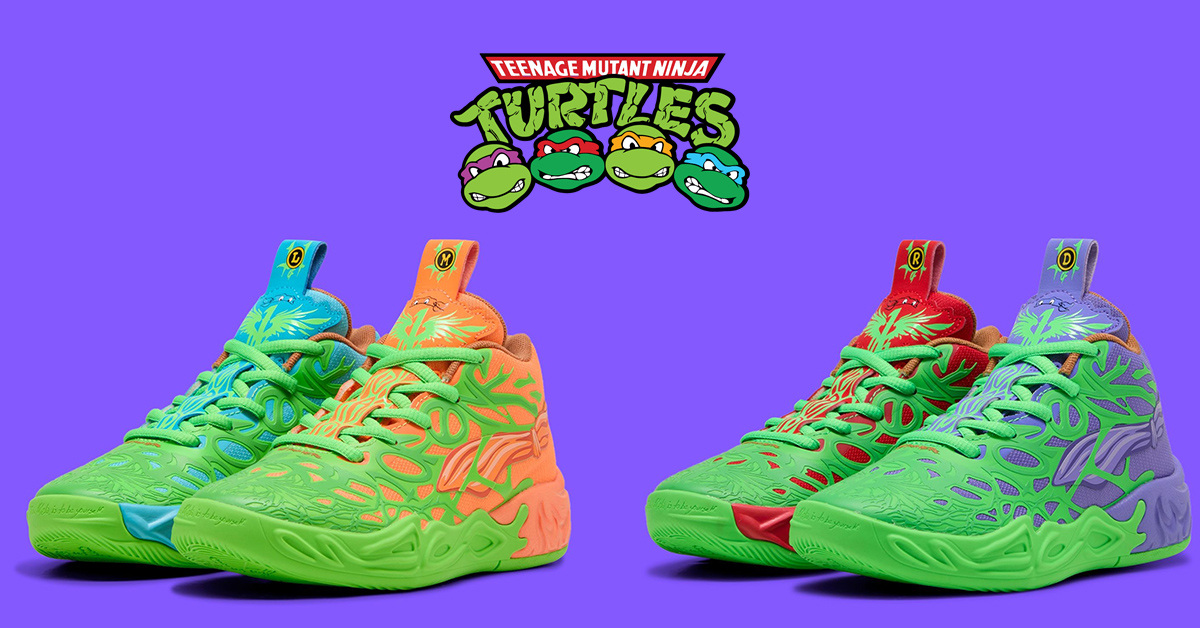 Cowabunga! Teenage Mutant Ninja Turtles x PUMA MB.04